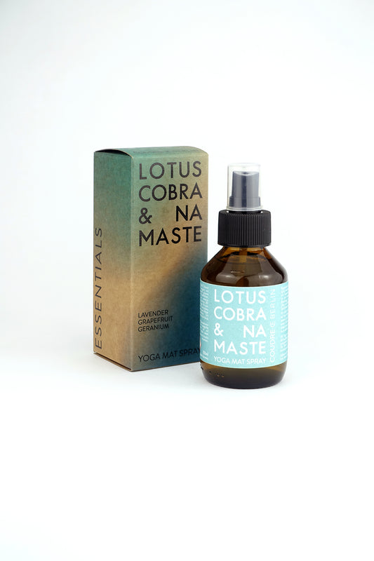 LOTUS COBRA & NAMASTE Yoga-Matten Spray - Coudre Berlin