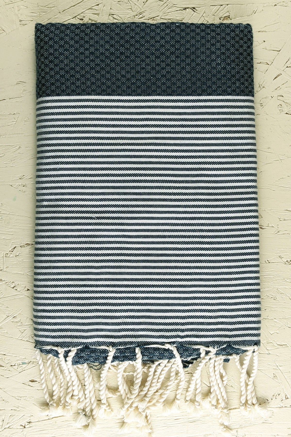 Hammam Blanket honeycomb teal