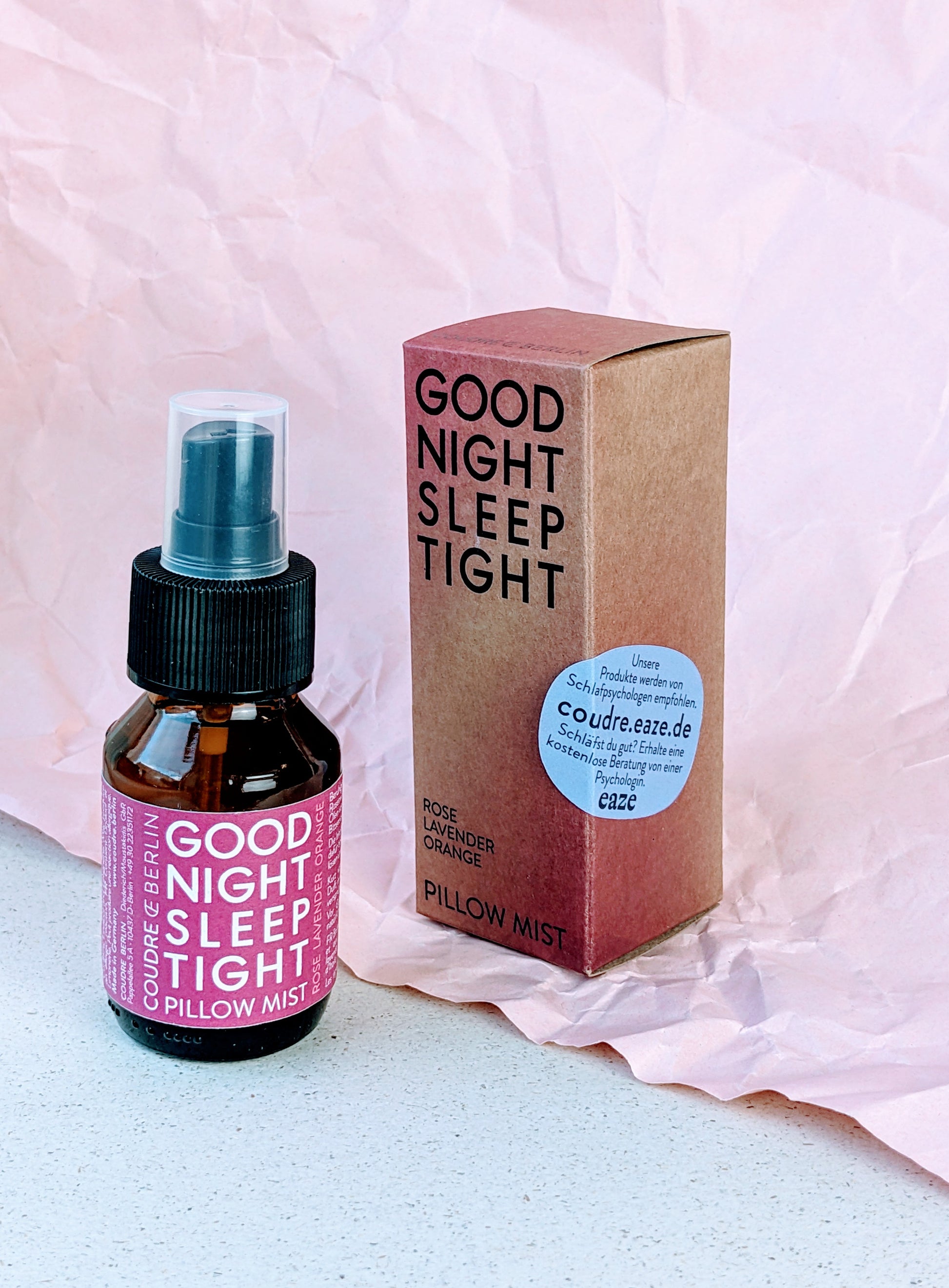 Pillow Mist / Kopfkissenspray Good Night Sleep Tight - Coudre Berlin