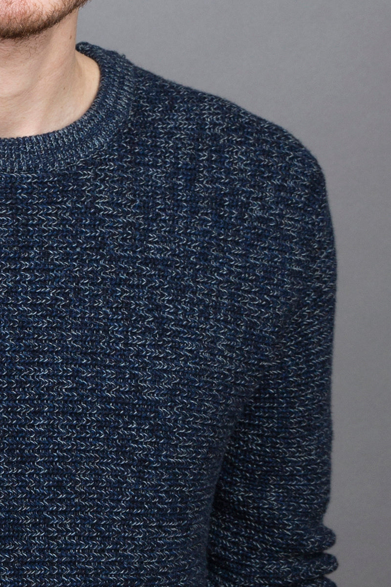 Rib Sweater dark ocean - Coudre Berlin