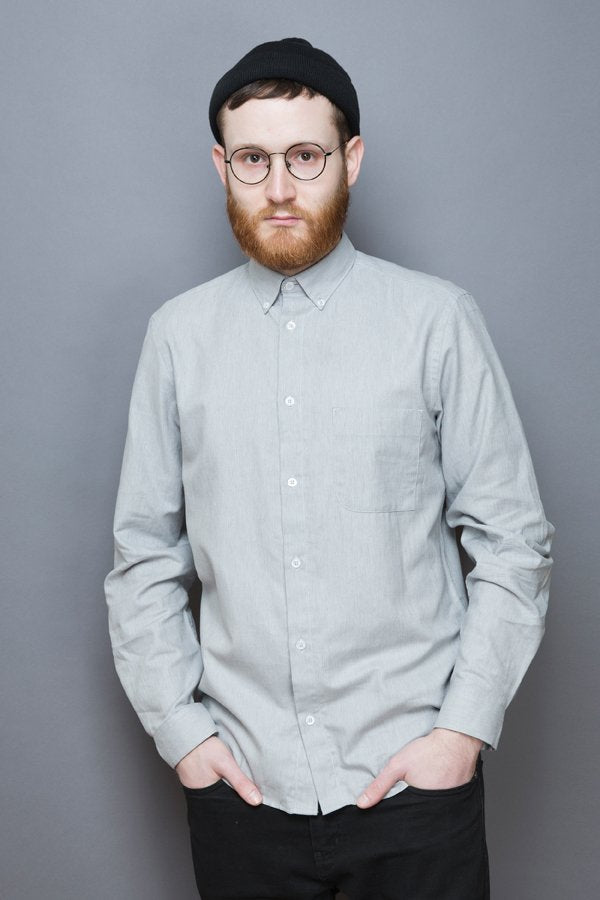 Button Down Shirt granite melange - Coudre Berlin