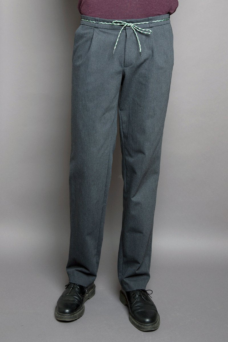 One pleat pant grey - Coudre Berlin