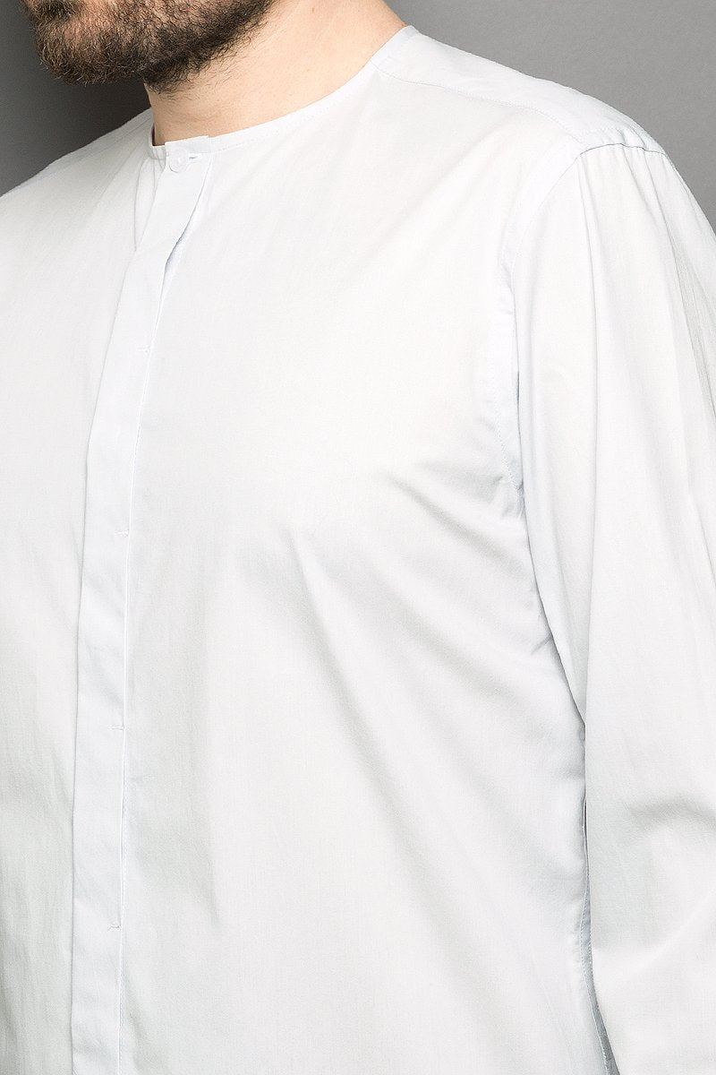 Collarless Shirt stone - Coudre Berlin