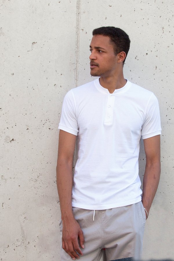 Polo T-Shirt white - Coudre Berlin