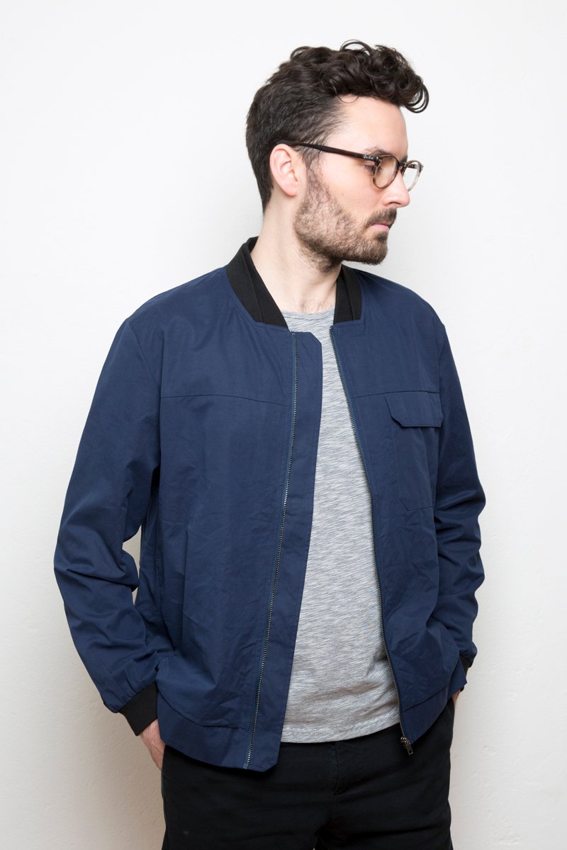 Double Collar Summer Bomber - Coudre Berlin
