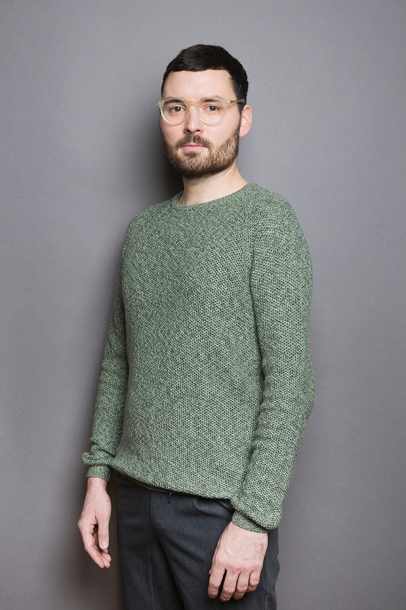 Honeycomb Sweater serpentine - Coudre Berlin