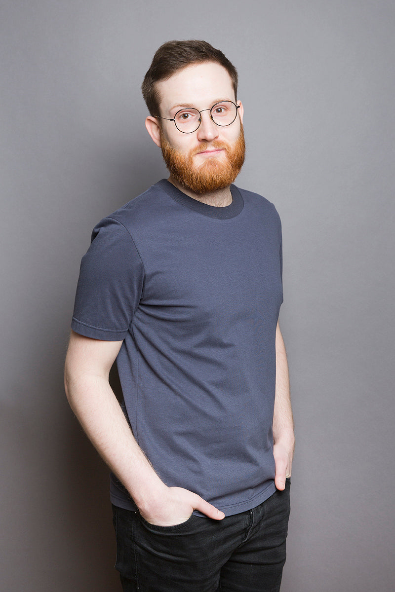 Rib T-Shirt baltic sea - Coudre Berlin