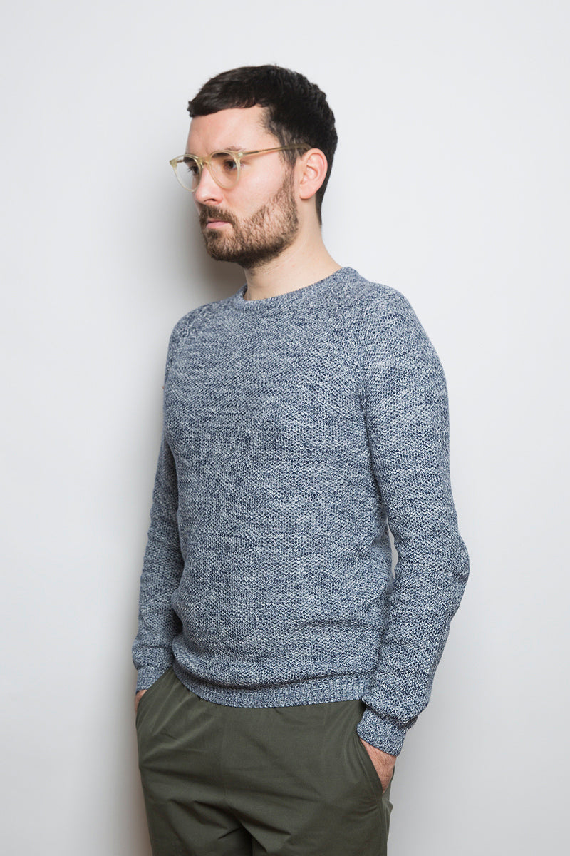 Honeycomb Sweater navy - Coudre Berlin