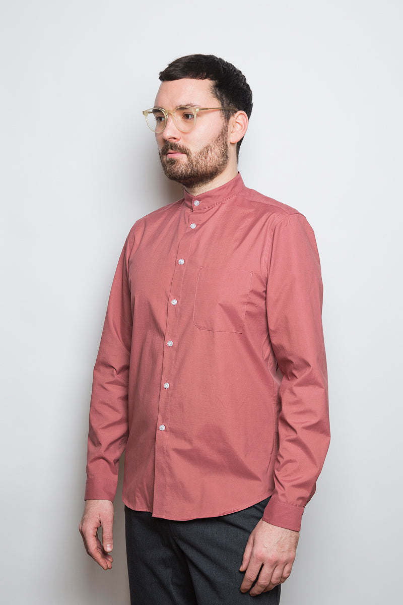Band Collar Shirt beryll - Coudre Berlin