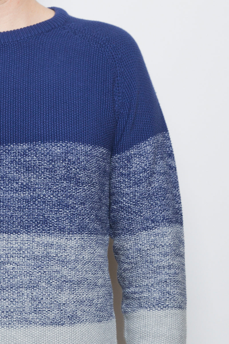 Gradient Sweater blue - Coudre Berlin