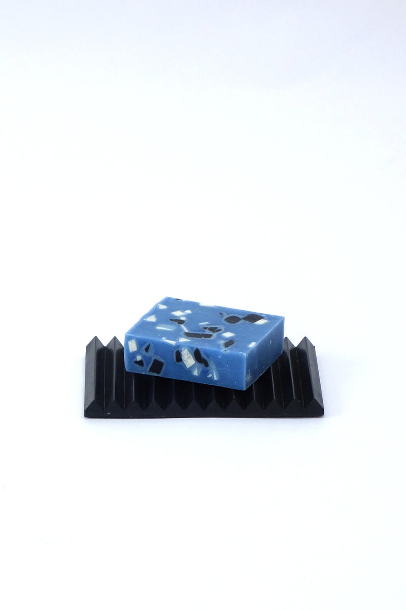 schwarze Seifenschale / black soap dish - Coudre Berlin