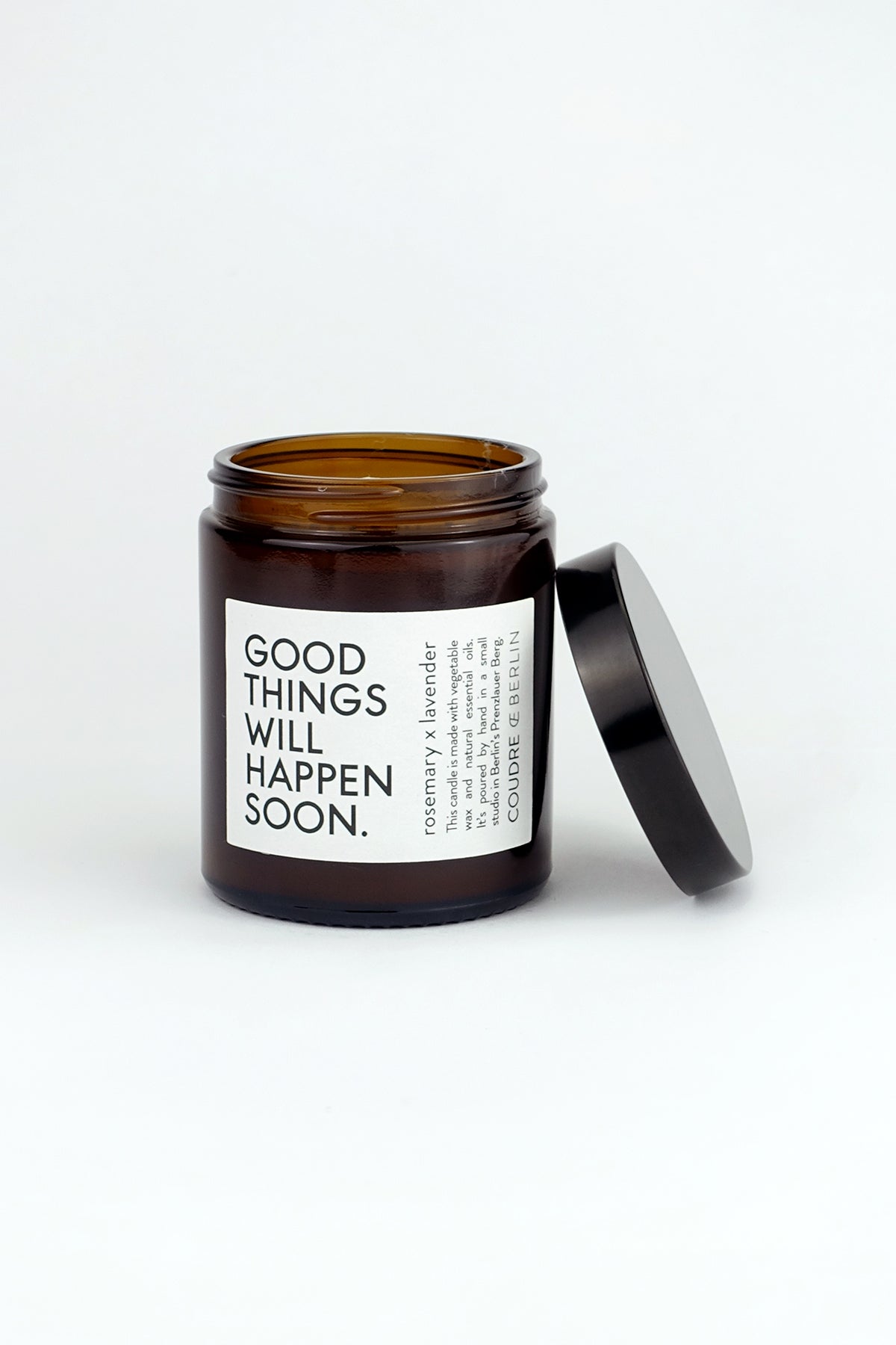 Good things ... Candle rosemary x lavender / ESSENTIALS Duftkerze - Coudre Berlin