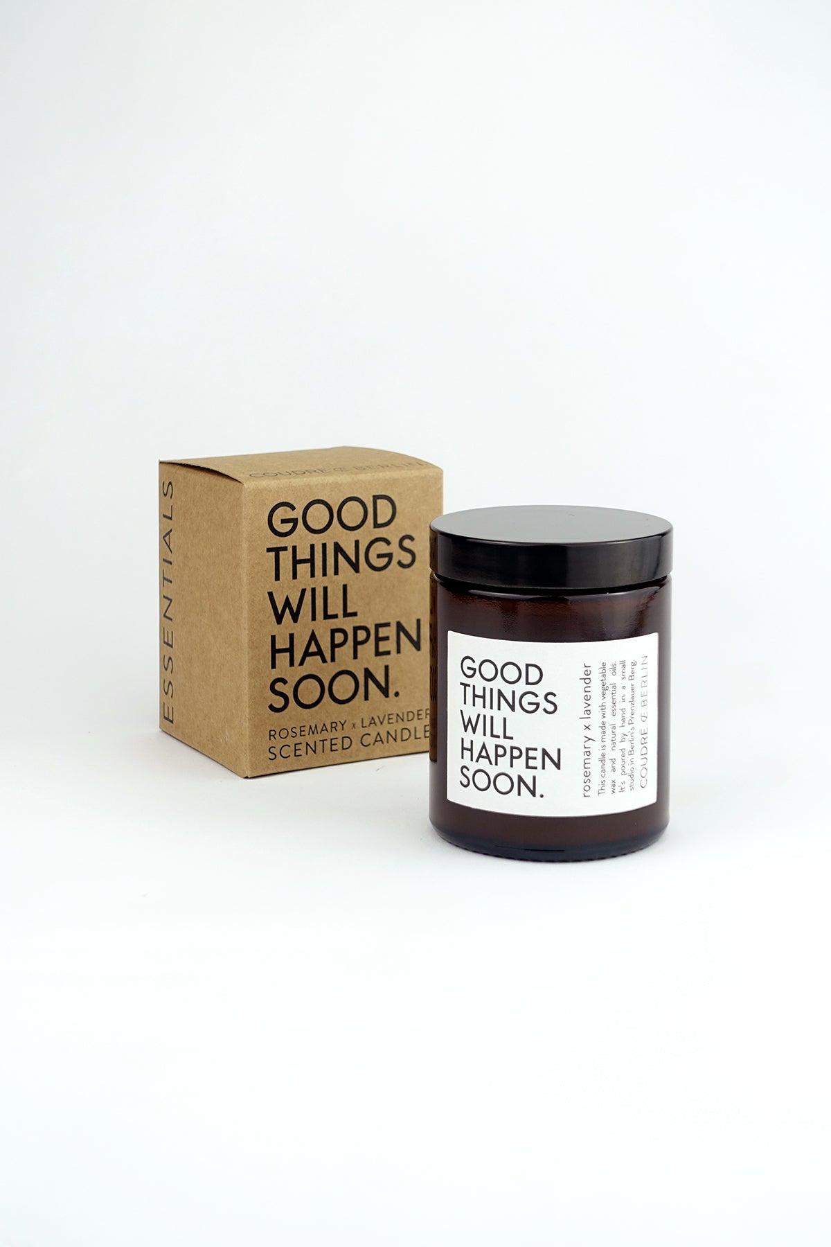 Good things ... Candle rosemary x lavender / ESSENTIALS Duftkerze - Coudre Berlin