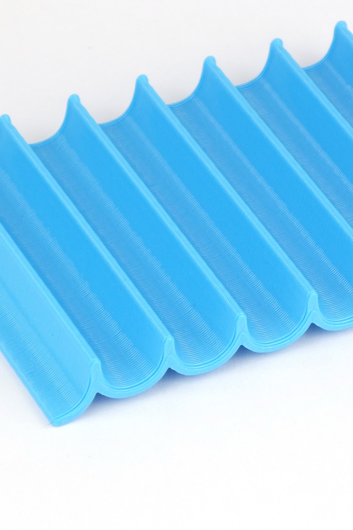 Seifenschale aus recyceltem PET / recycled PET soap dish ocean blue wave - Coudre Berlin