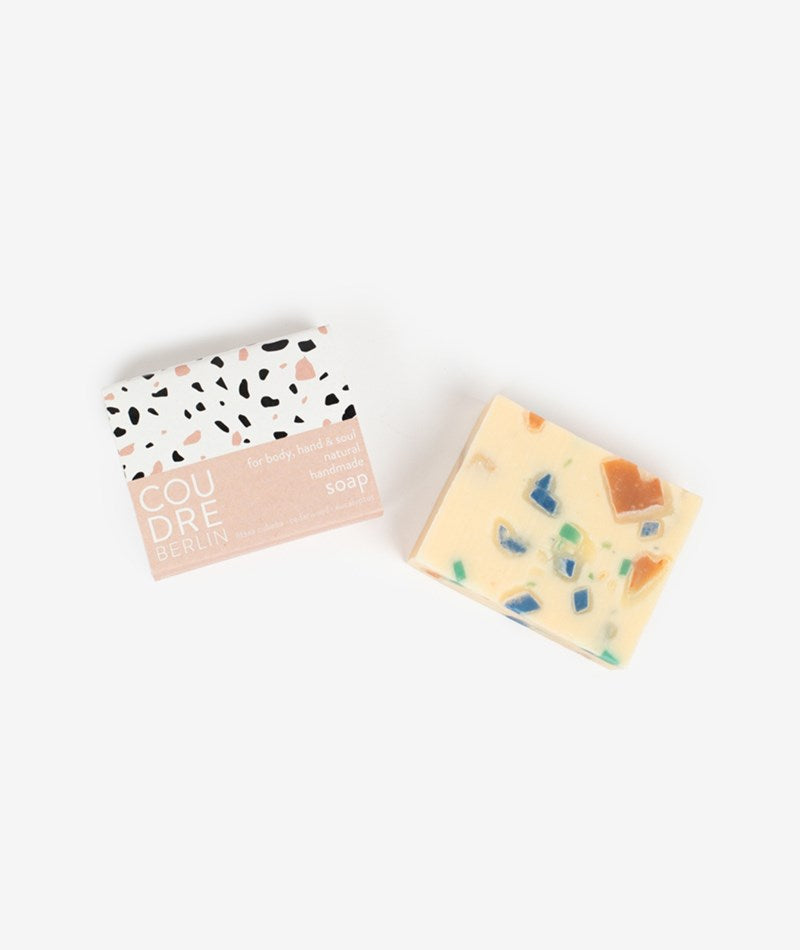 Handmade limestone soap bar