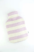 Housse de bouillotte STRIPES greenstone / rose