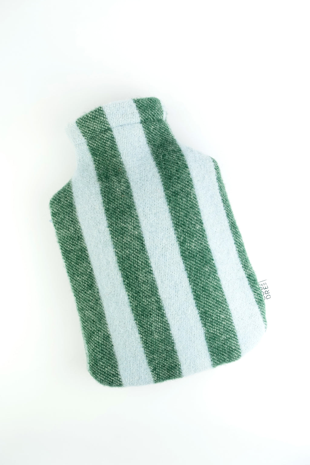 Housse de bouillotte STRIPES greenstone / rose