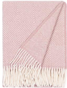 Wolldecke / Kuscheldecke diamond rosestone