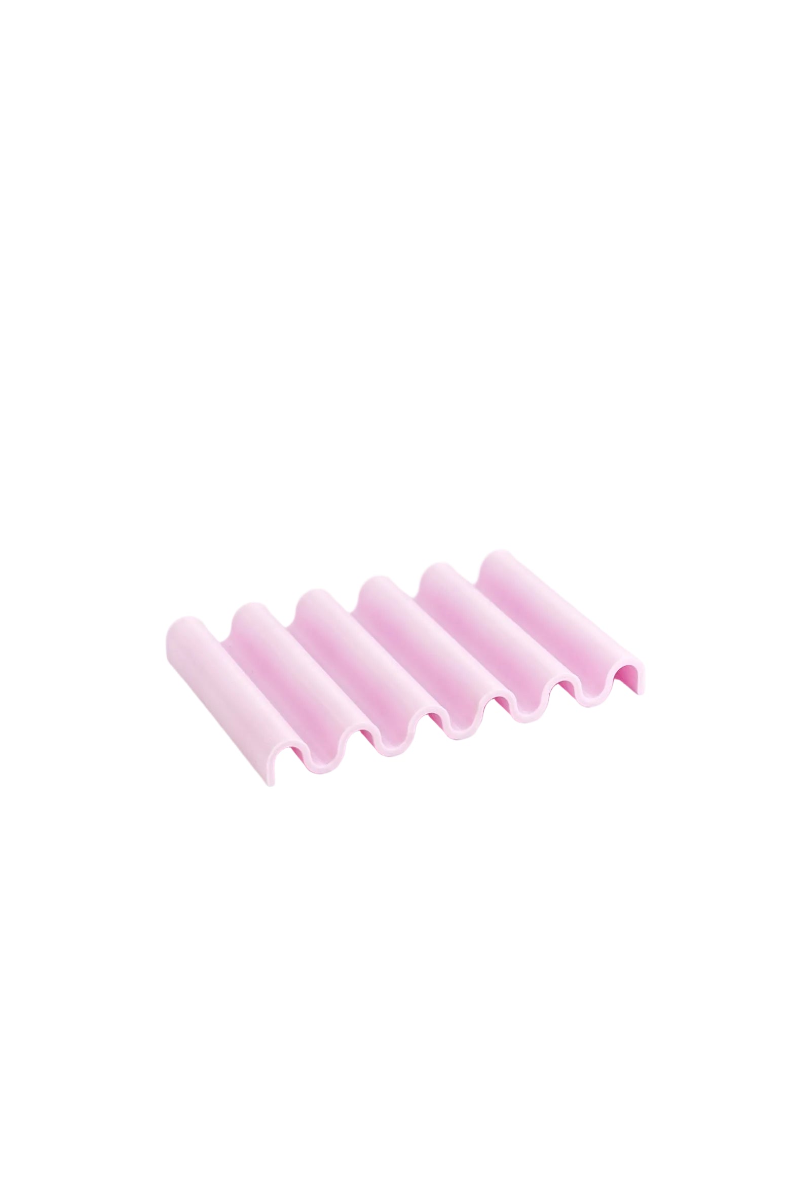 Soap Dish pink hibiscus onda