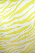 Wolldecke / Kuscheldecke WILD lemon / off white