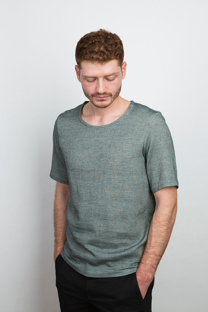 Woven T-Shirt merman - Coudre Berlin