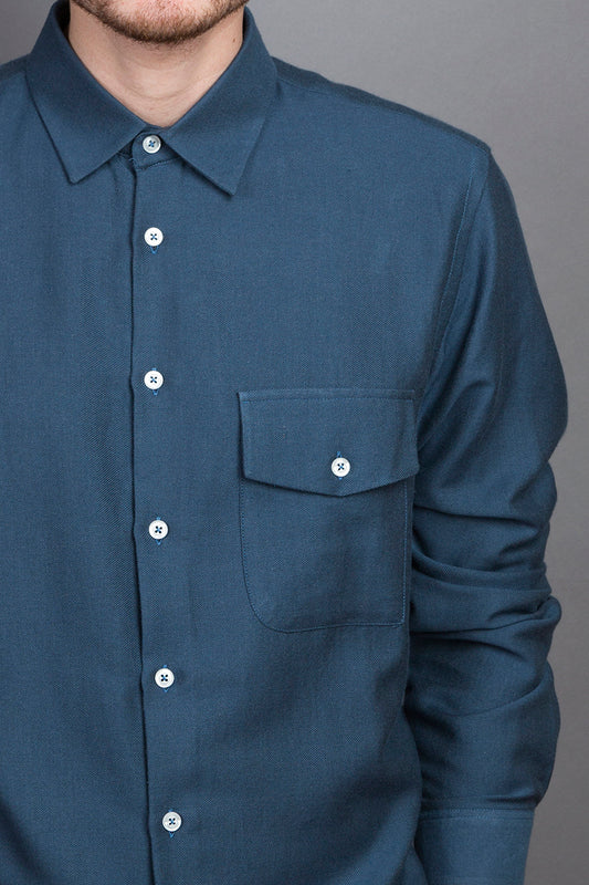 Kent Collar Shirt blue - Coudre Berlin
