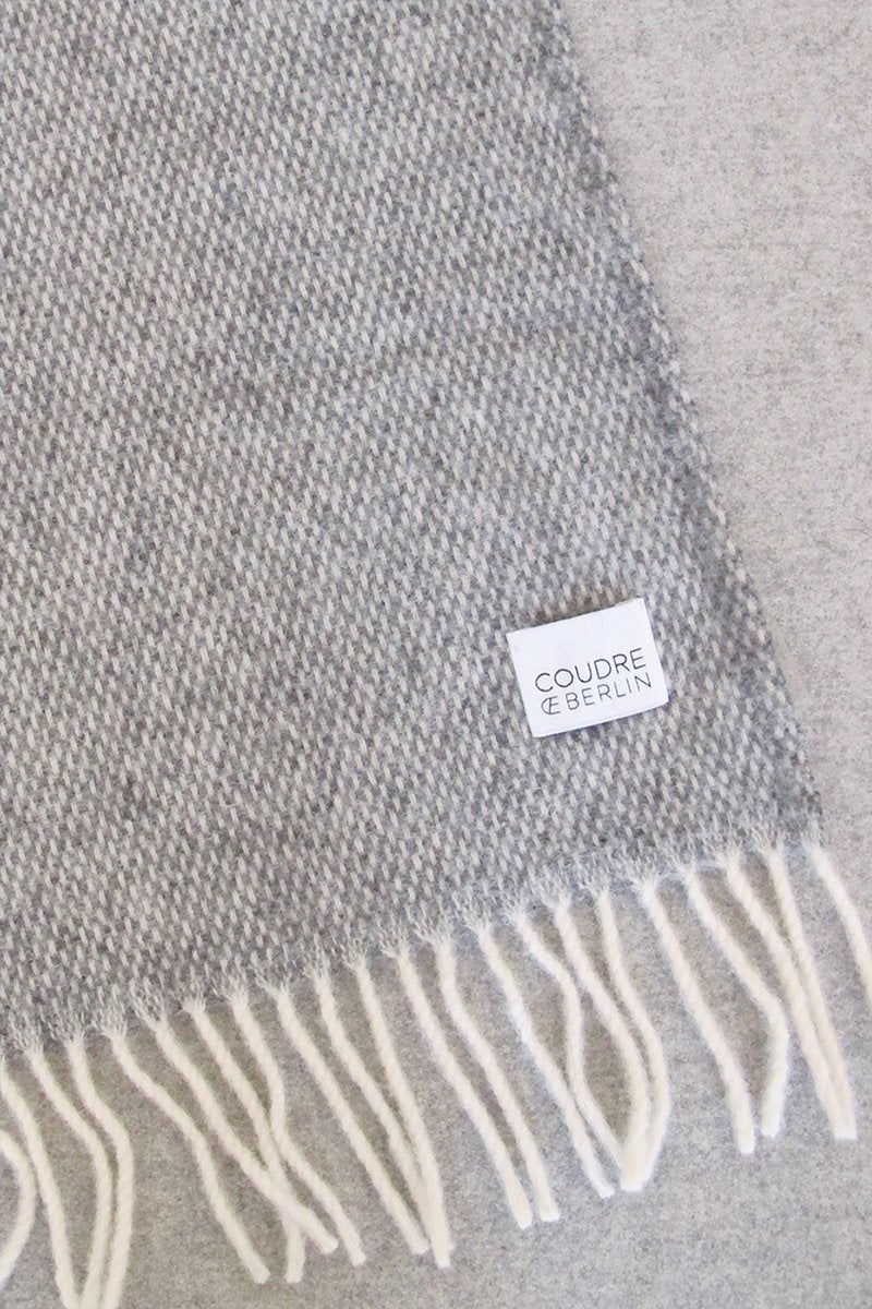 Wolldecke / Kuscheldecke Pickstitch Granite - Coudre Berlin