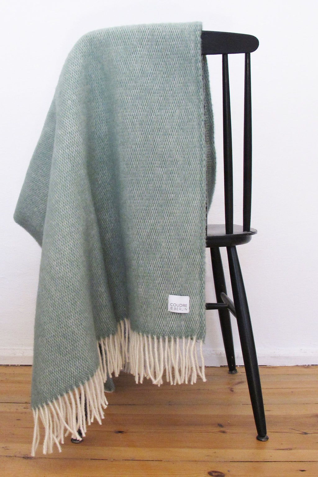 Wolldecke / Kuscheldecke Pickstitch Greenstone - Coudre Berlin