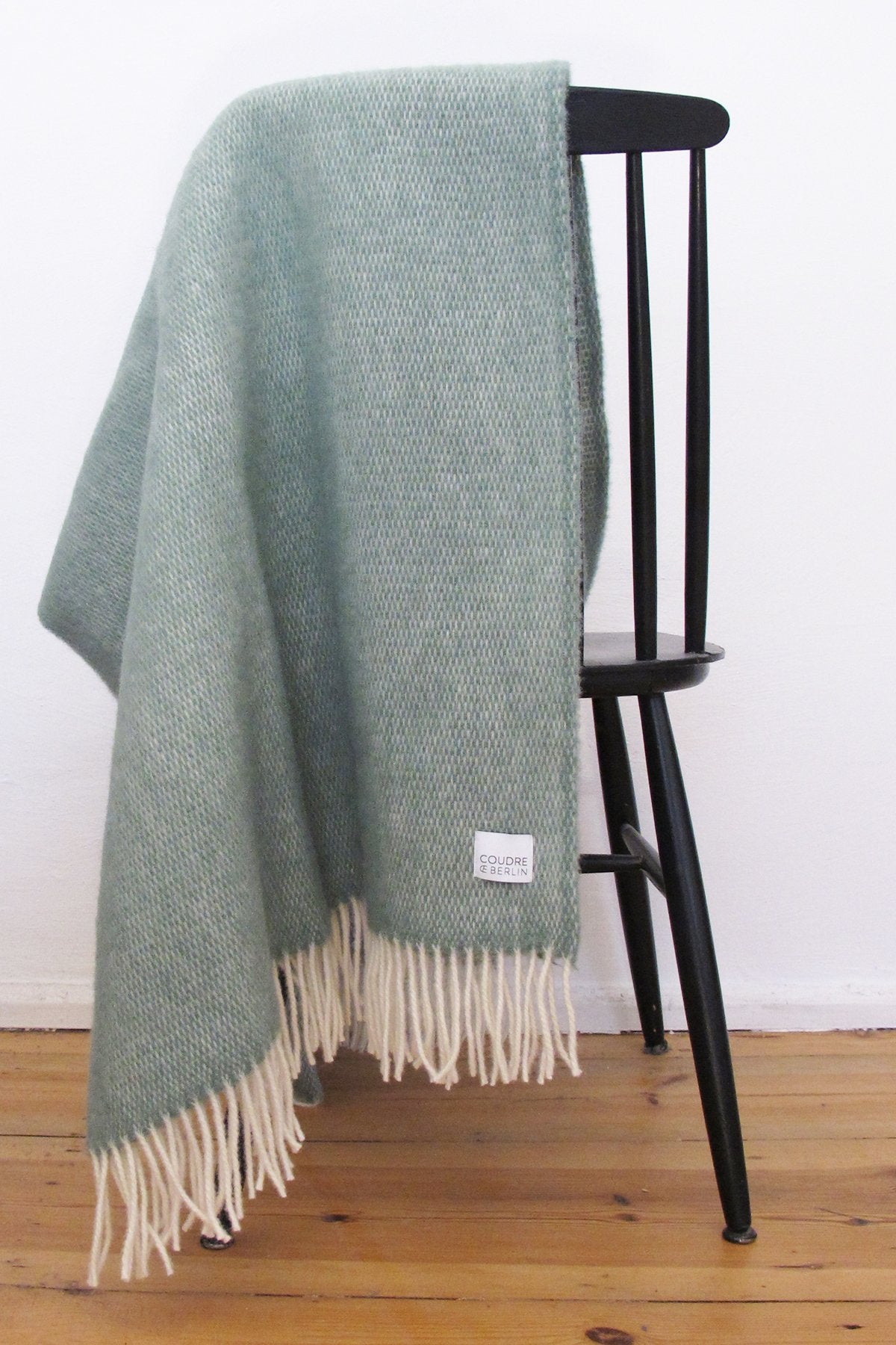 Wolldecke / Kuscheldecke Pickstitch Greenstone - Coudre Berlin
