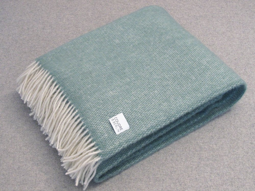 Wolldecke / Kuscheldecke Pickstitch Greenstone - Coudre Berlin