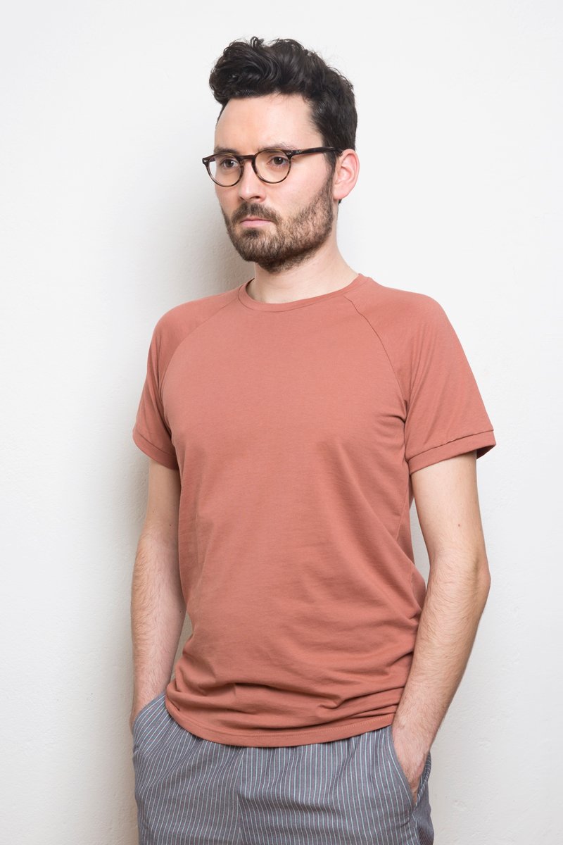 Raglan T-Shirt rust - Coudre Berlin