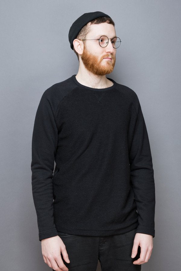 Raglan Sweatshirt black - Coudre Berlin