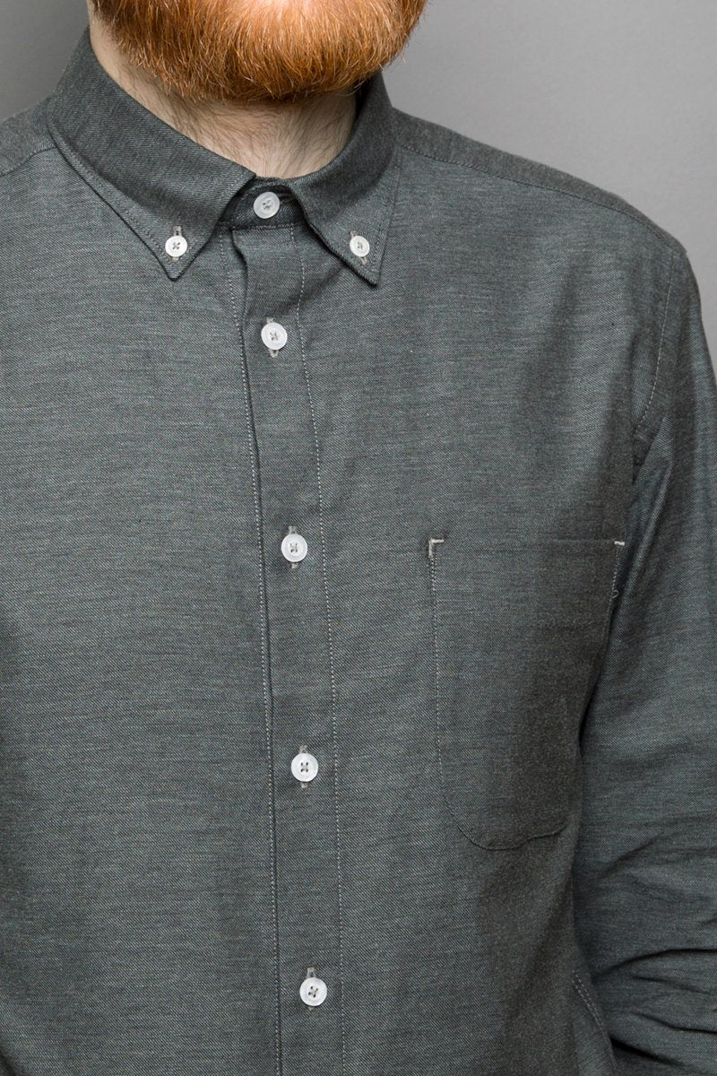 Button Down Shirt graphite - Coudre Berlin