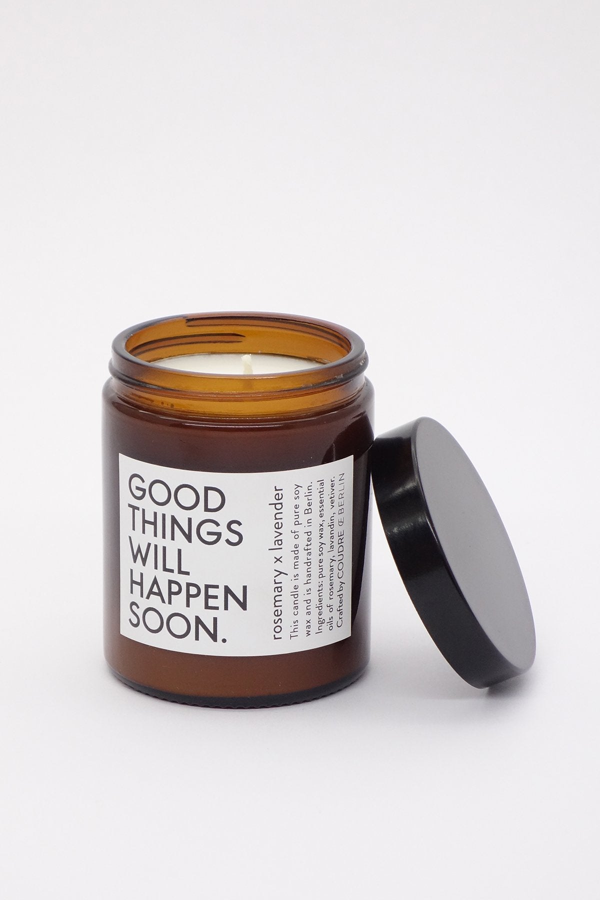 Good things ... Candle rosemary x lavender / ESSENTIALS Duftkerze - Coudre Berlin