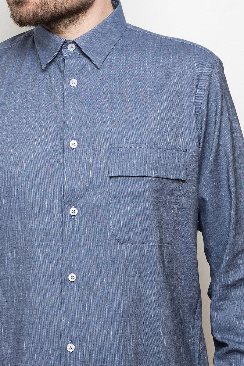 Kent Collar Shirt denim blue - Coudre Berlin