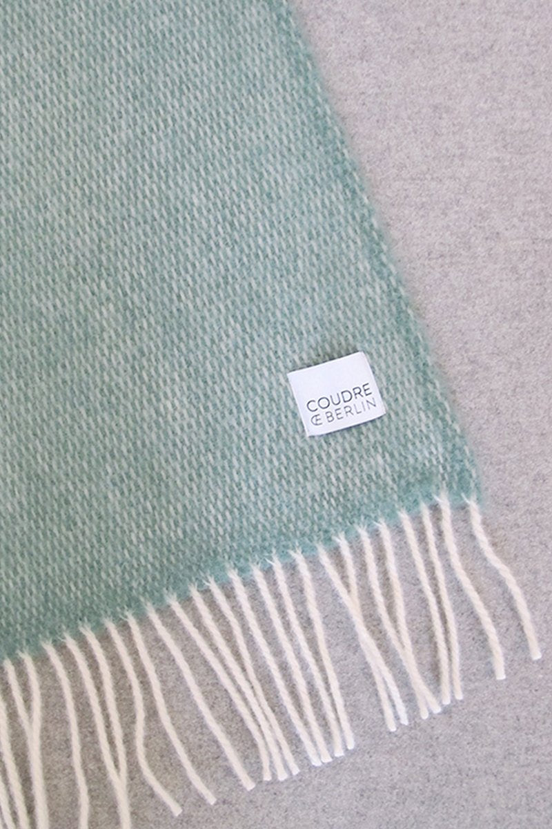 Wolldecke / Kuscheldecke Pickstitch Greenstone - Coudre Berlin