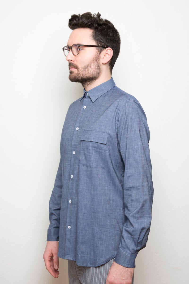 Kent Collar Shirt denim blue - Coudre Berlin