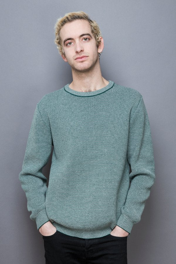 Waves Knitsweater greenstone - Coudre Berlin