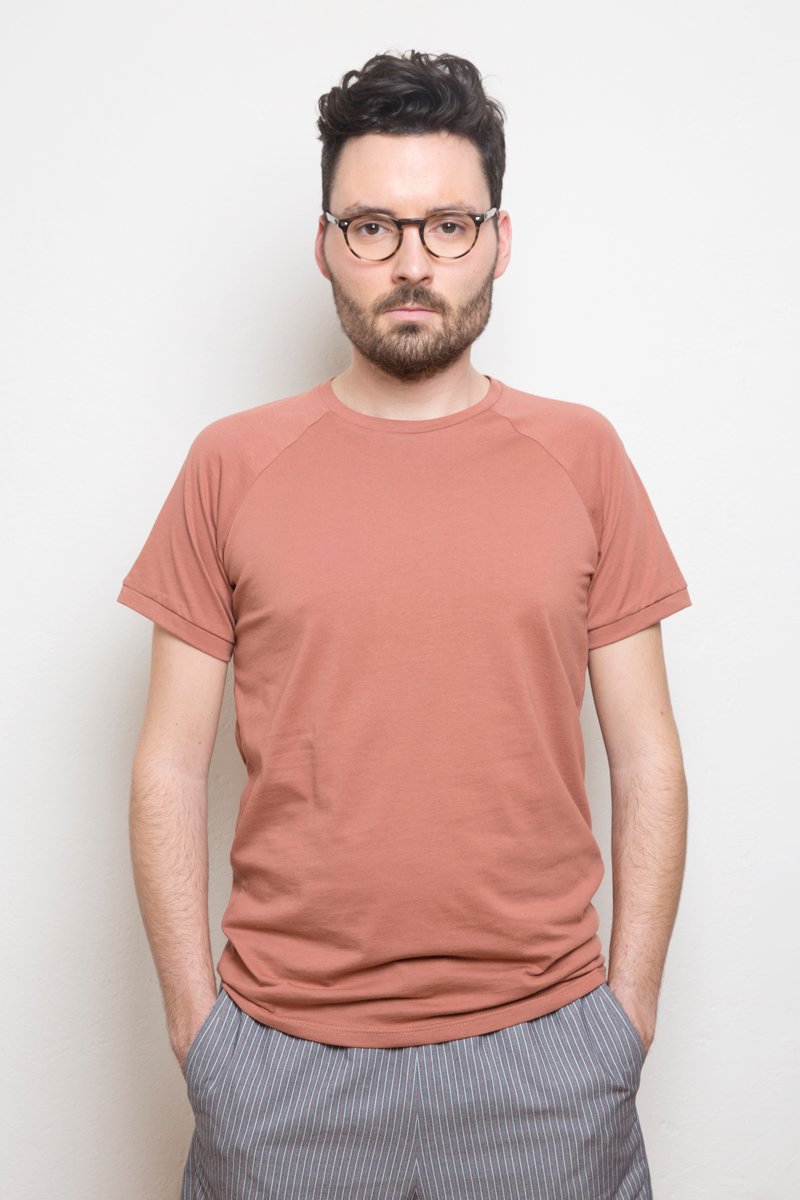 Raglan T-Shirt rust - Coudre Berlin
