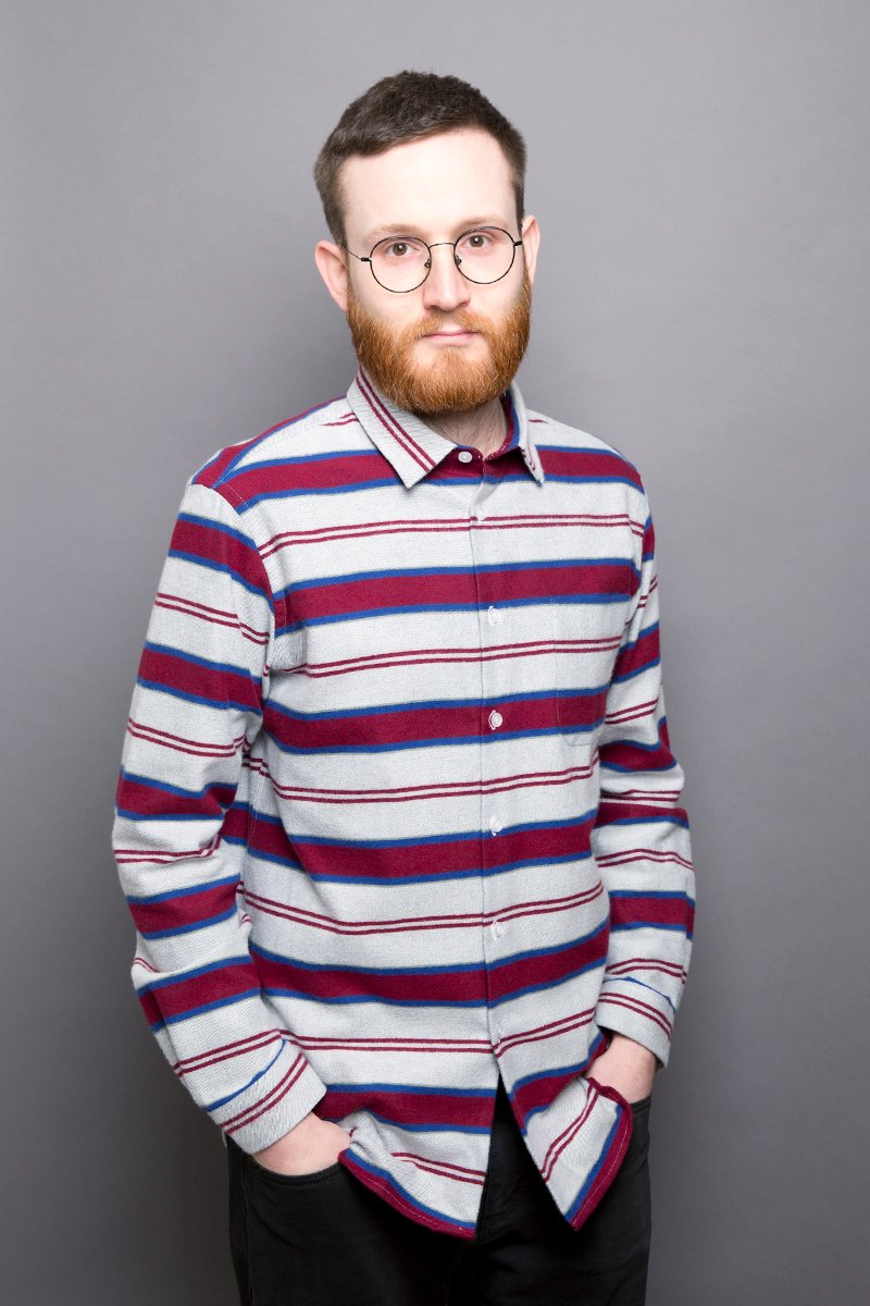 Kent Collar Shirt winter stripes red - Coudre Berlin