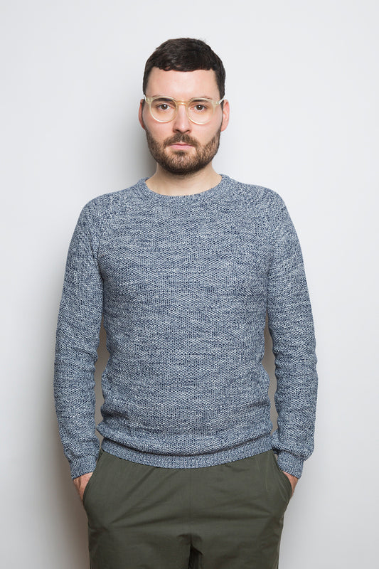 Honeycomb Sweater navy - Coudre Berlin