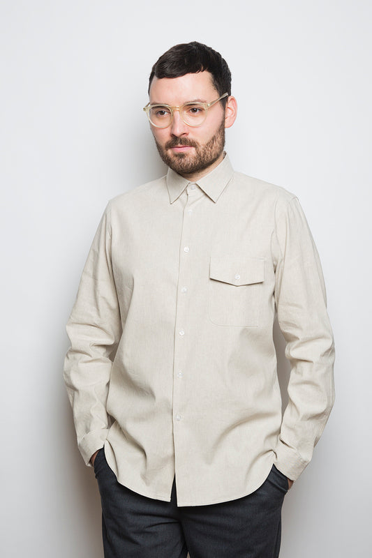 Kent Collar Shirt sand - Coudre Berlin