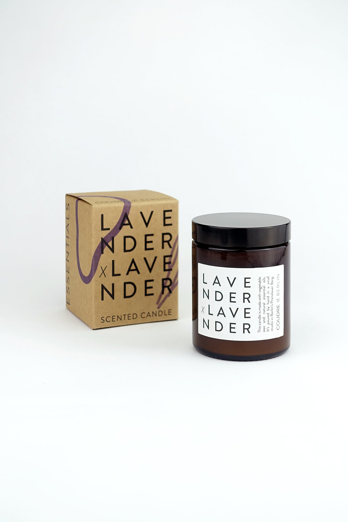 lavender x lavender / ESSENTIALS Duftkerze - Coudre Berlin