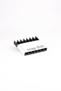 Seifenschale aus recyceltem PET / recycled PET soap dish sepia black reef - Coudre Berlin