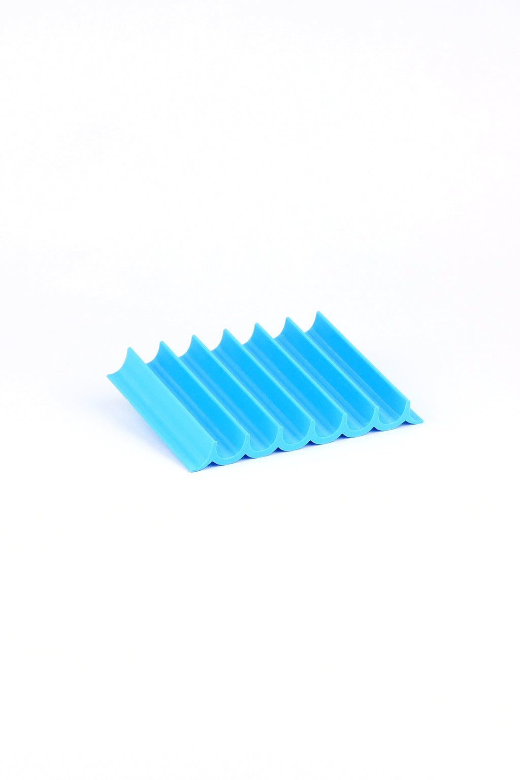 Seifenschale aus recyceltem PET / recycled PET soap dish ocean blue wave - Coudre Berlin