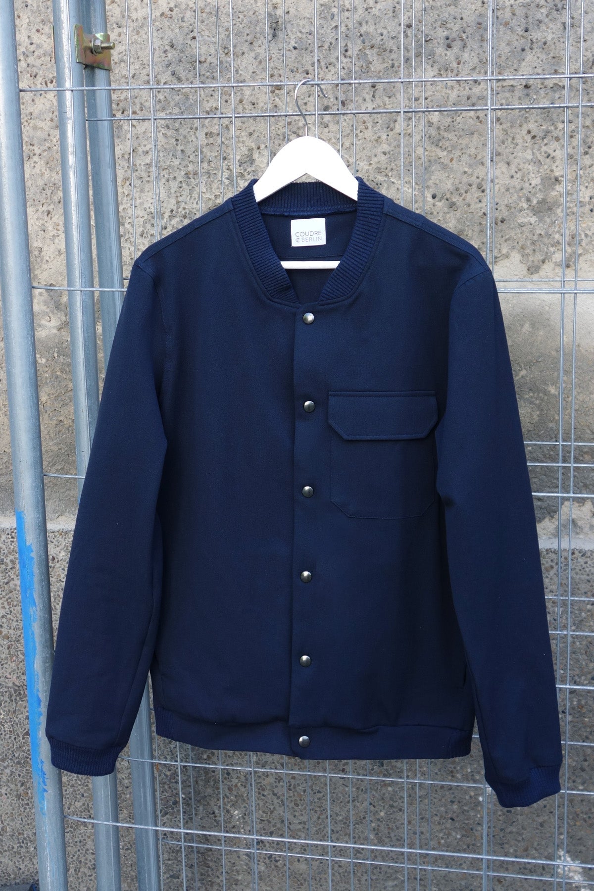 Snaps Bomber Jacket navy - Coudre Berlin