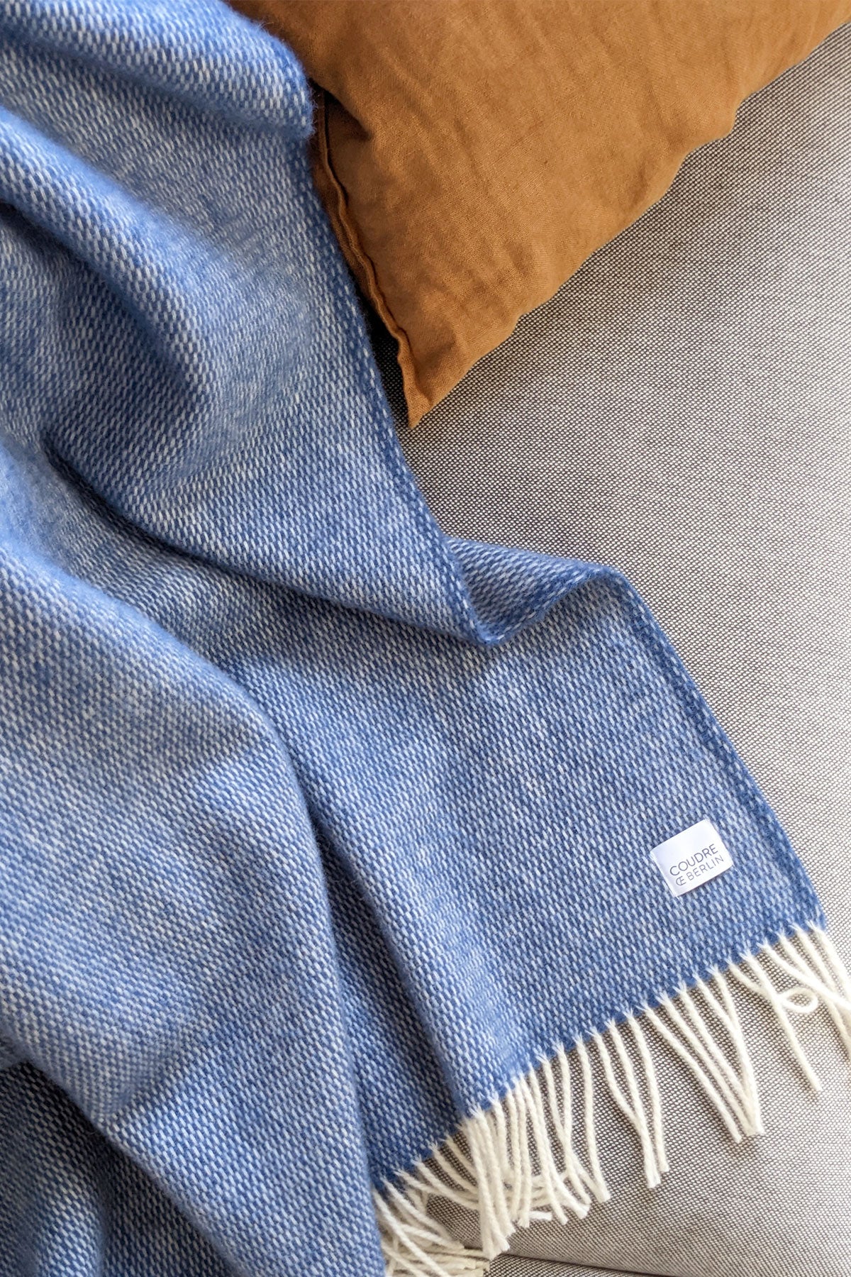 Wolldecke / Kuscheldecke pickstitch rain - Coudre Berlin