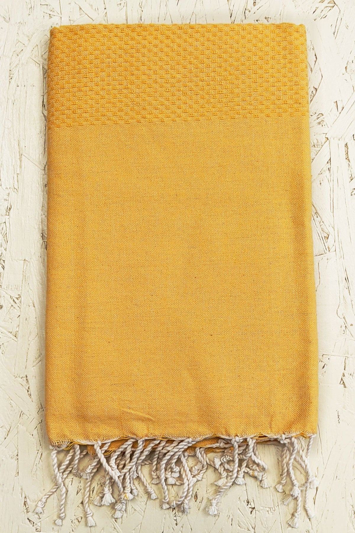 Hamam Blanket structured yellow - Coudre Berlin